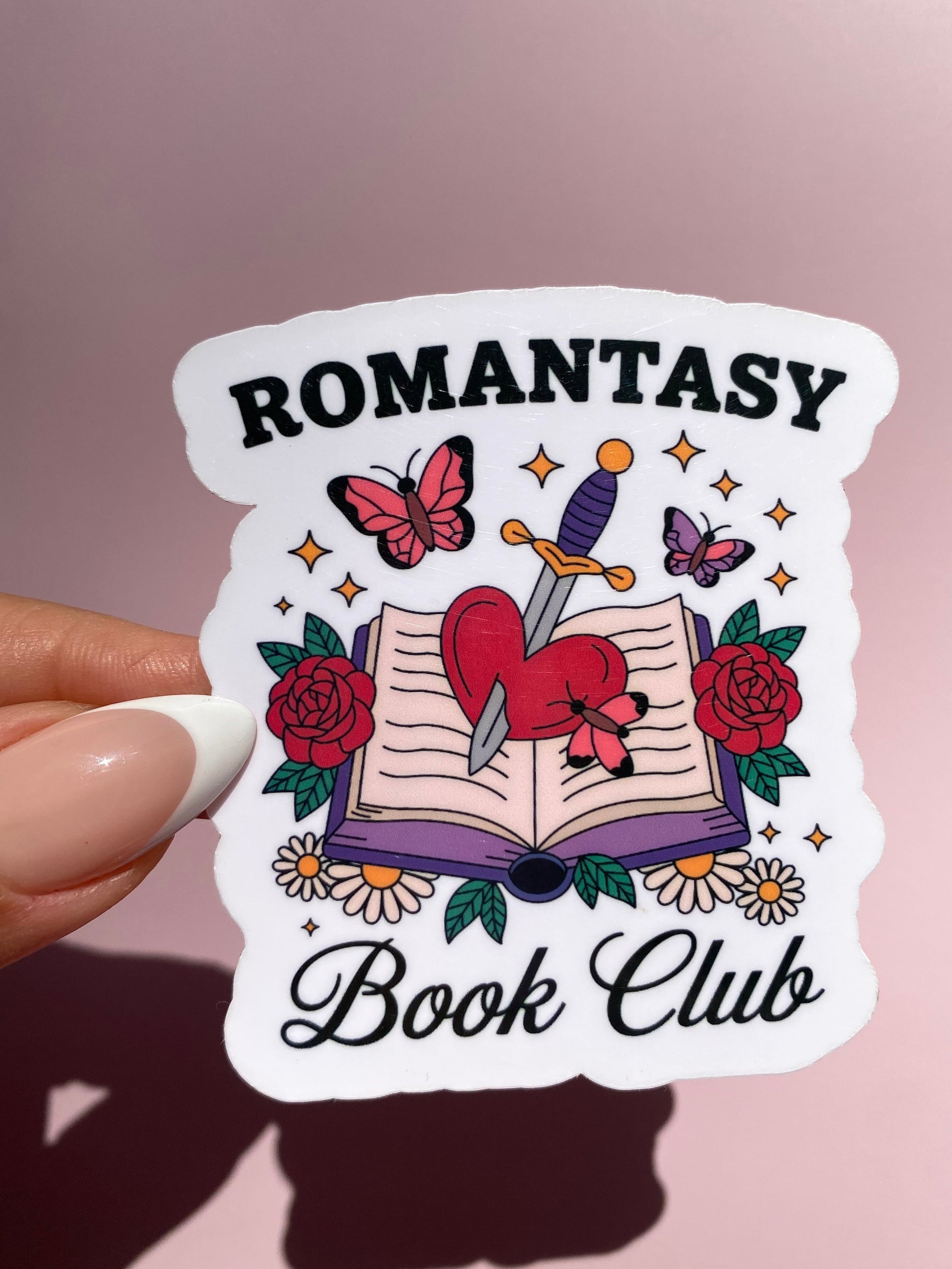 Romantasy Book Club Sticker