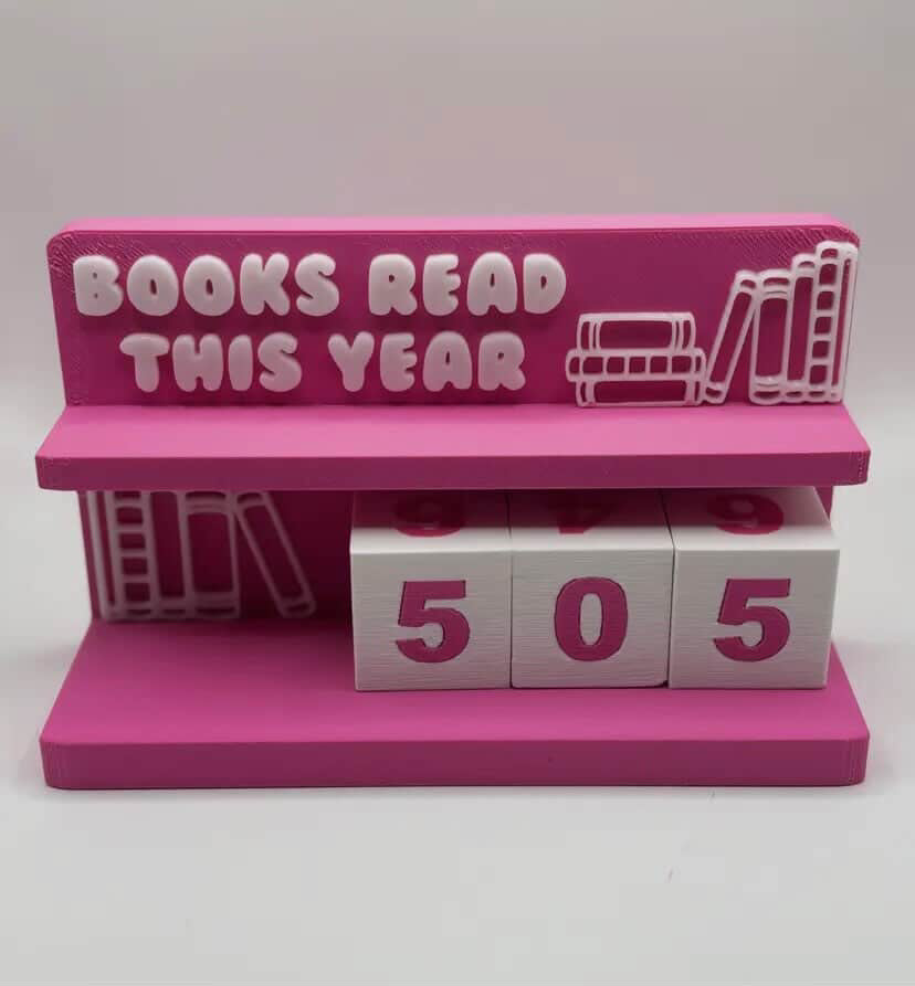 Book Counter/Reading Tracker