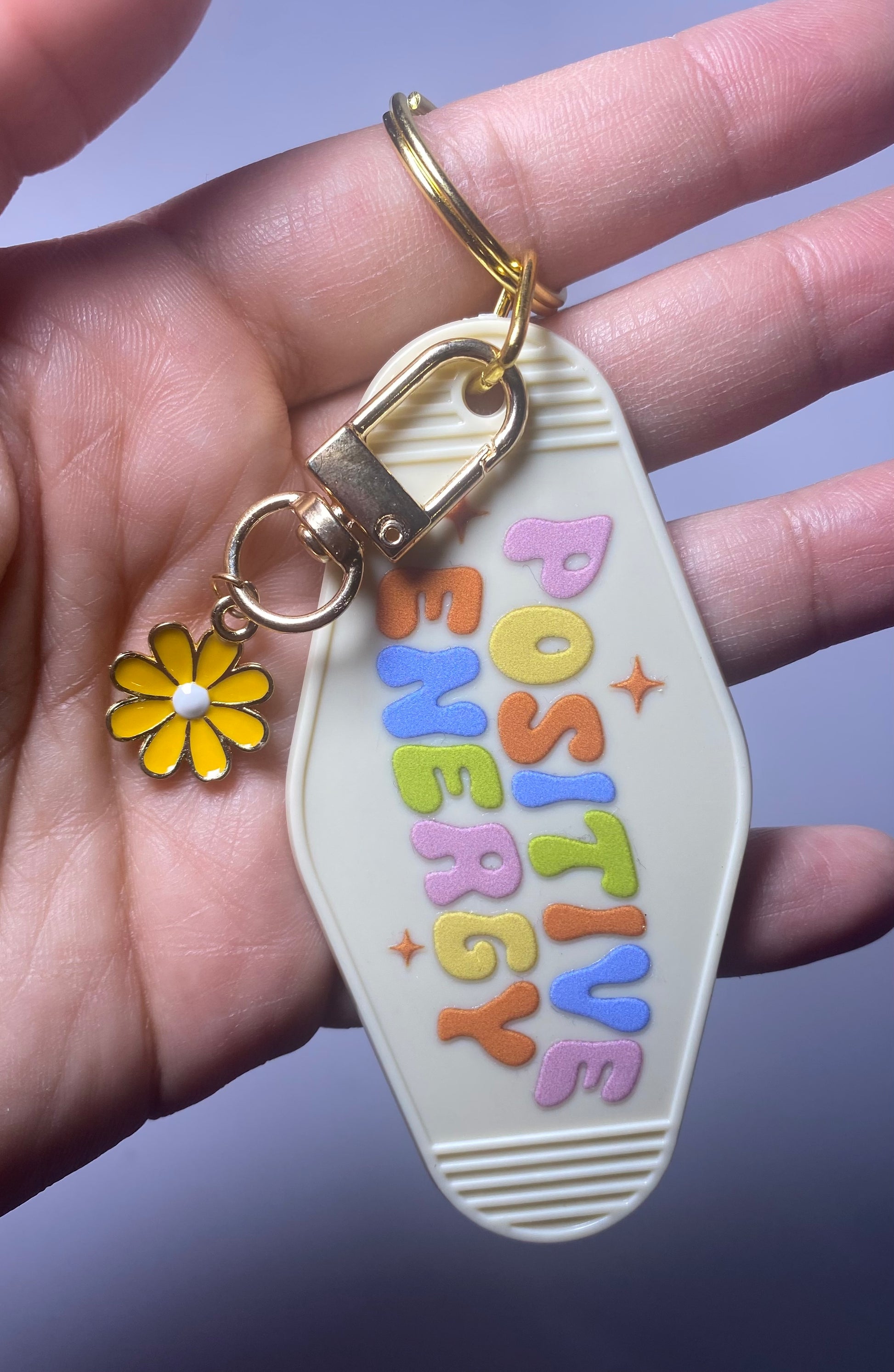 Positive Energy Keychain