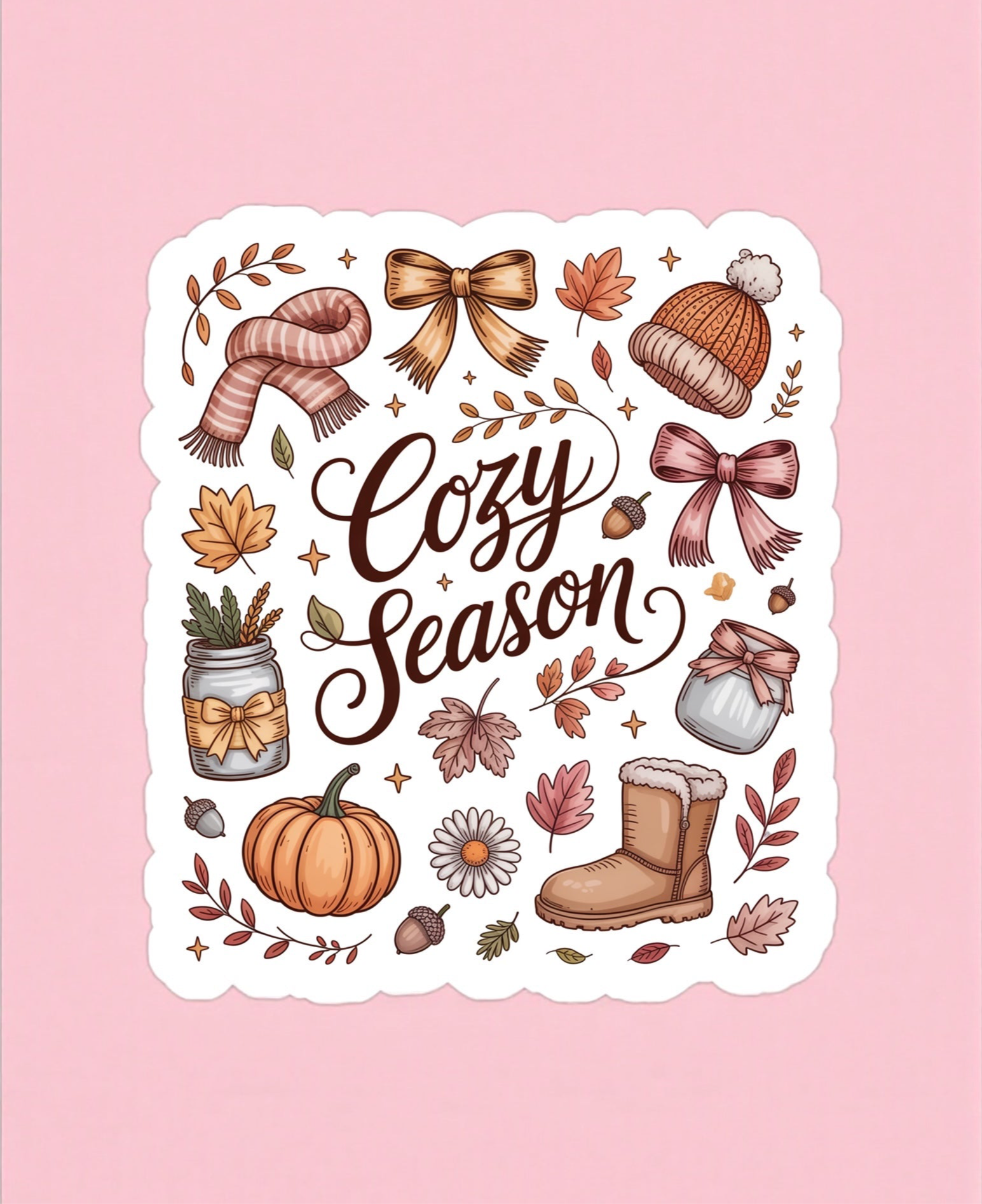 Cozy Season Sticker