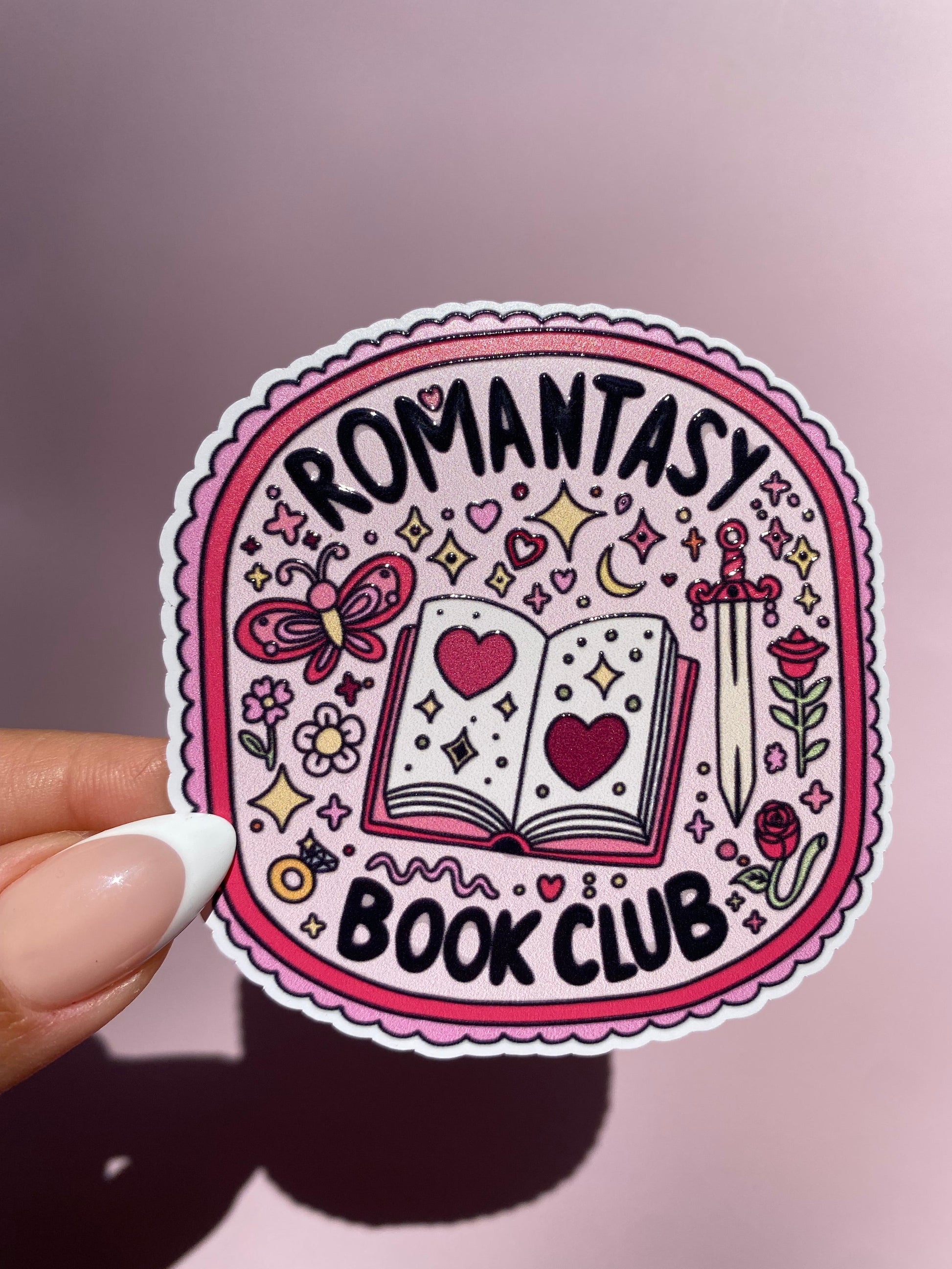 Romantasy Bookclub Sticker