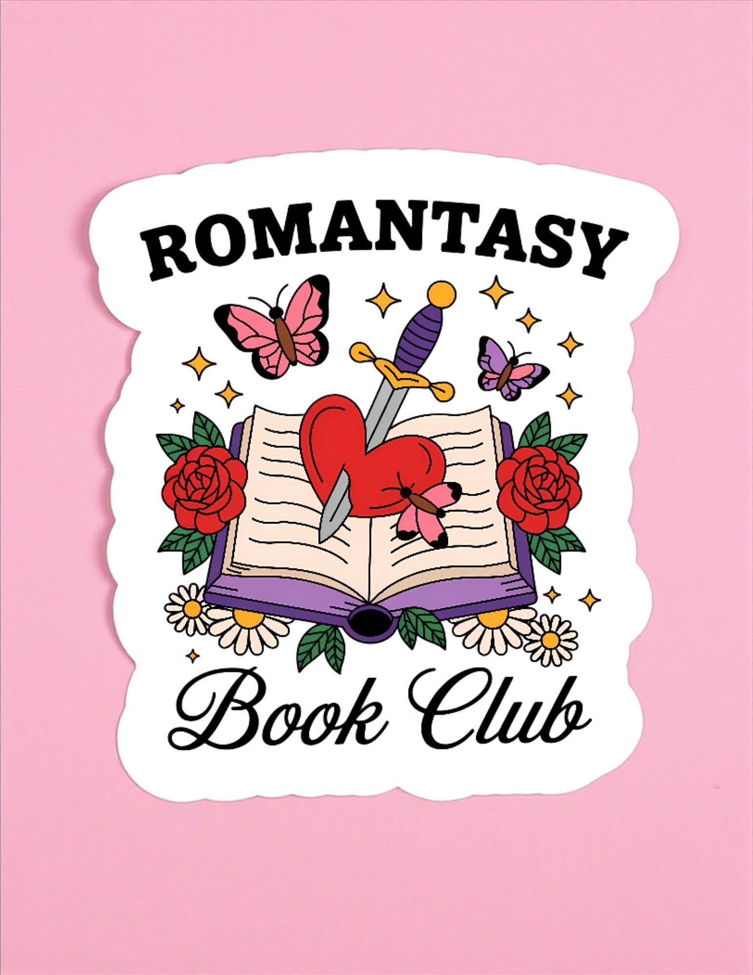 Romantasy Book Club Sticker