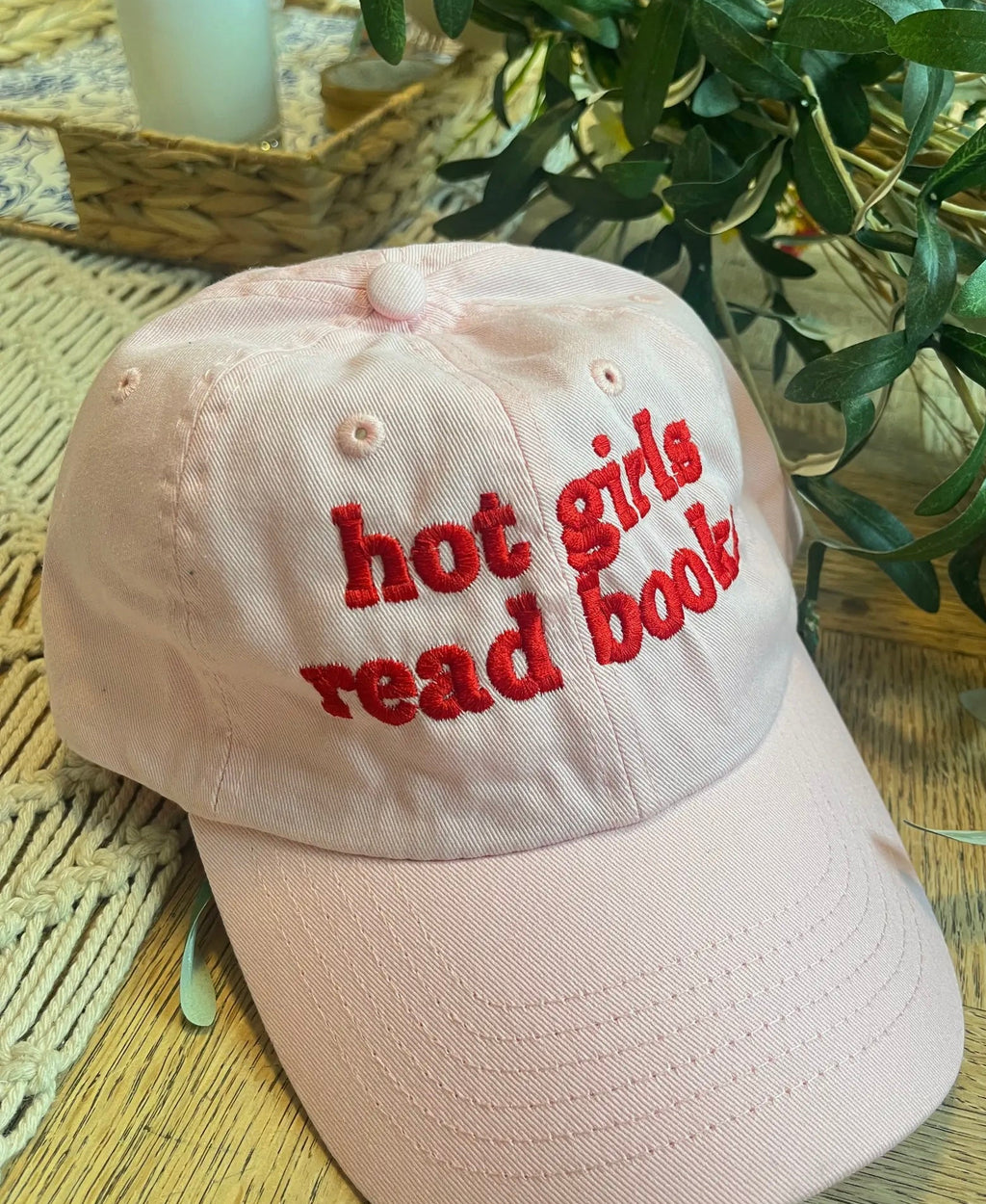 Hot Girls Read Books Hat
