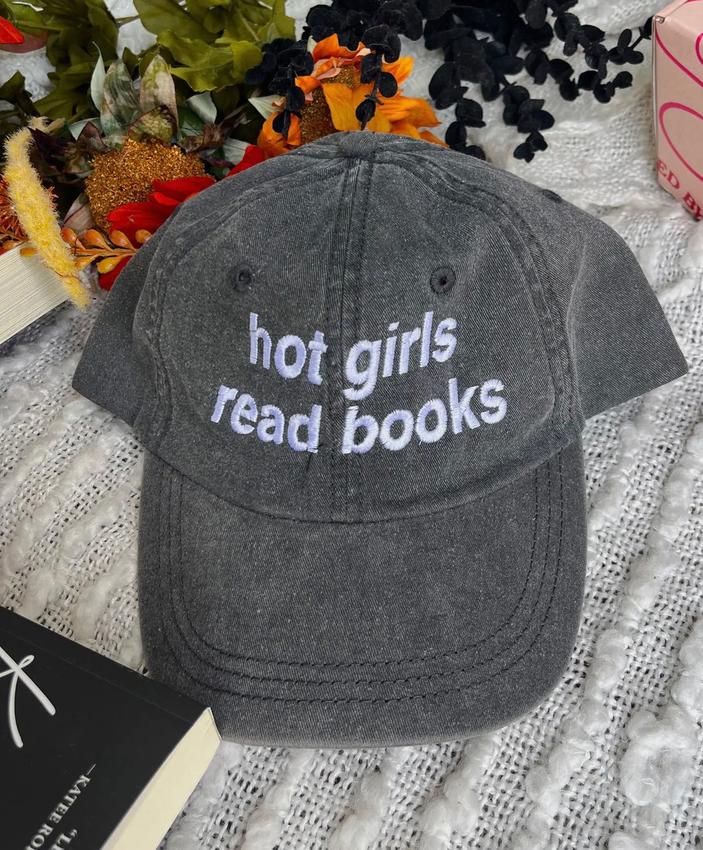 Hot Girls Read Books Hat