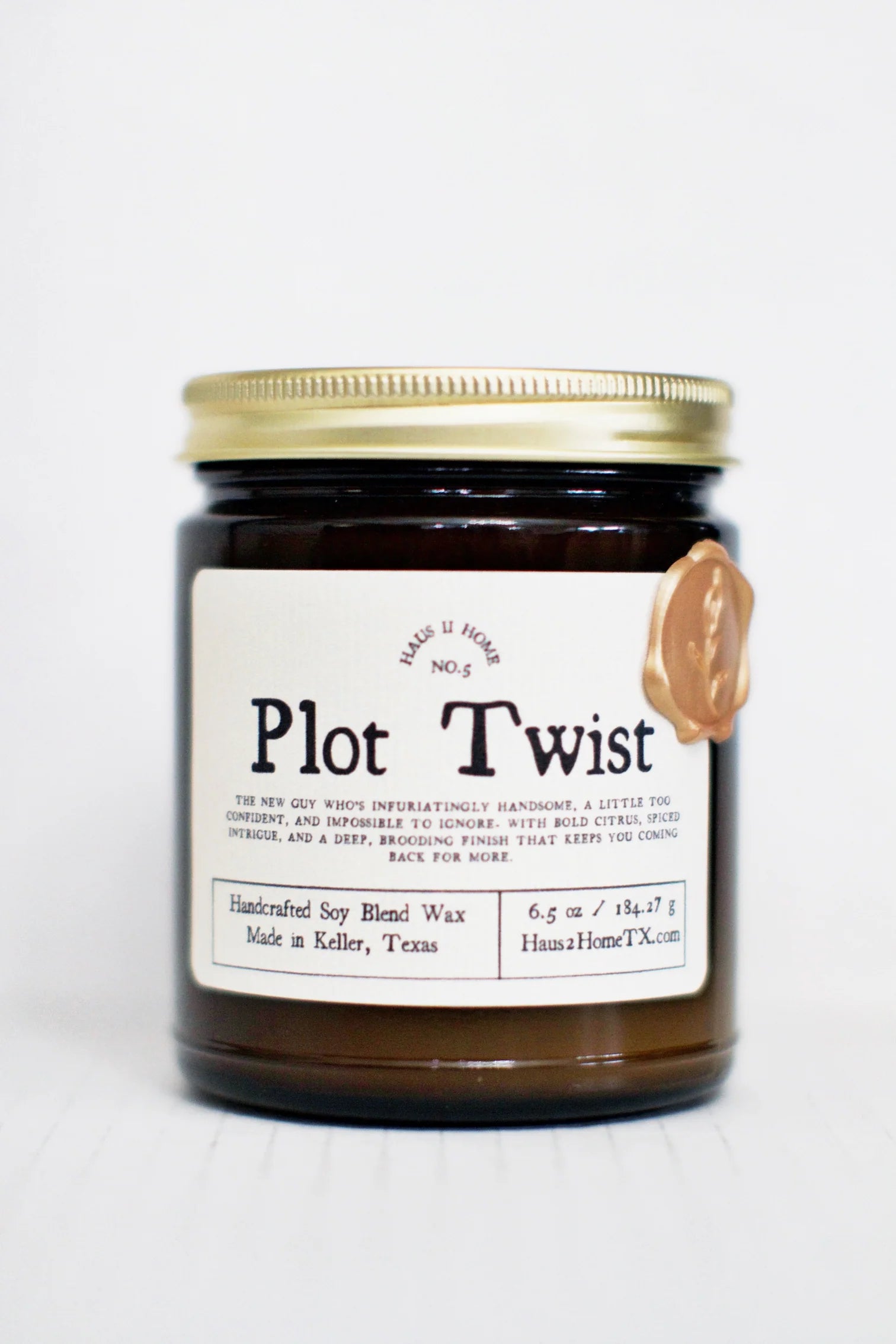Plot Twist Candle