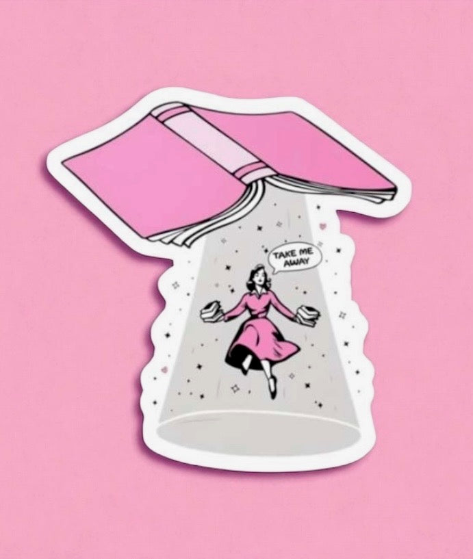Take Me Away Sticker